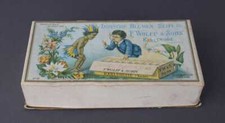 Indische Blumen-Seife - F.Wolff & Sohn Karlsruhe Karton um 1910