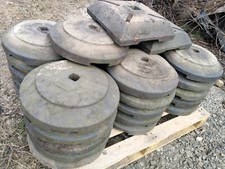 Wemas Fussplatte rund für Vierkantrohr Kunststofffuss Absperrung Baustelle Bake