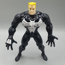 Venom Action Figur schwarz 1995 Vintage Toy Biz Marvel ohne Maske