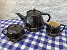 Alte Teekanne Zuckerdose und