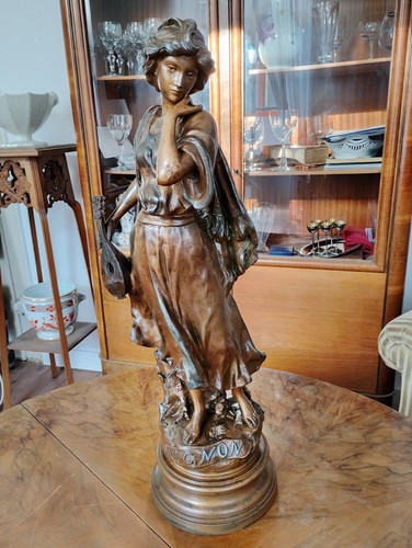 Jugendstil statue skulptur - jugendstil,