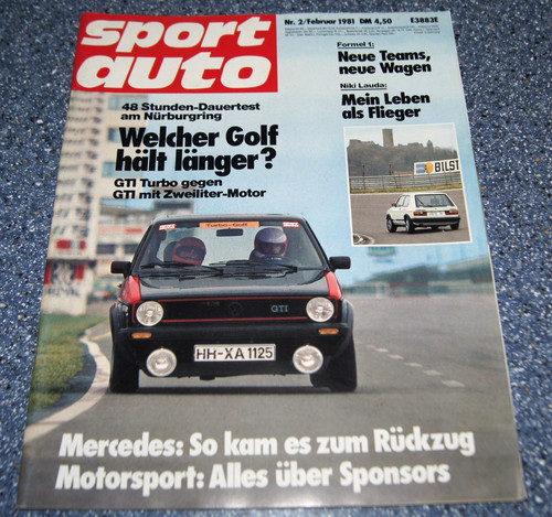 Sport auto 1981 - auto, volvo