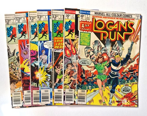 Marvel logan run 1976 - marvel, logan's