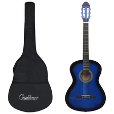 Gitarre klassik blau - gitarre, 4/4