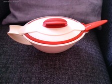 Tupperware Thermo Duo Sauciere 400ml mit  Kelle orange-Creme