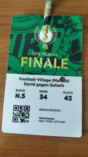 Vip ticket badge - ticket, fc