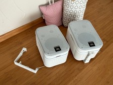 JBL Control 1G Lautsprecher Speaker Satellitenlautsprecher 2 x Boxen SET in Weiß