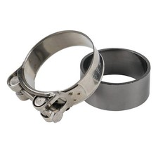 Edelstahl Auspuffklammer Ring Dichtung Für Suzuki GSF 600 650 1200 1250 Bandit