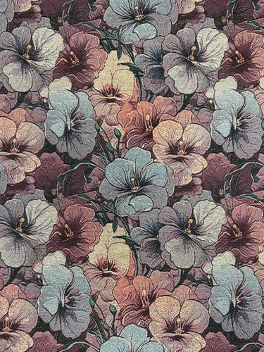 Gobelinstoff dekostoff blumen - gobelinstoff,