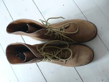 Damenschuh Boots Stiefelette Schnürschuh braun Kayla shoe Gr. 40