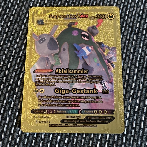 Pokémon gold karte deponitox - gold,