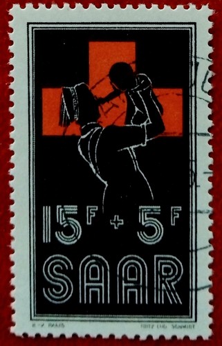 Briefmarken saarland 1955 - briefmarken,