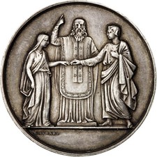 Frankreich medaille second - frankreich,, medaille,