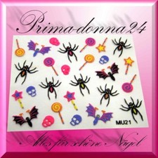 Nail Tattoos  Tattoo Sticker Karneval Halloween 119