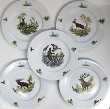 Teller mit Jagdmotiv Hirsch