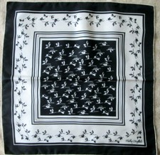 -FISBA STOFFELS Foulard Soie