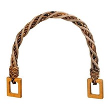 Prym Taschengriffe Madeleine (Abaca-Fasern/ Holzaufhänger/2 St.)