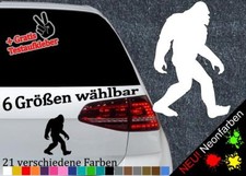 Bigfoot silhouette sticker - bigfoot,