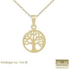 Echt Gold 333 Lebensbaum