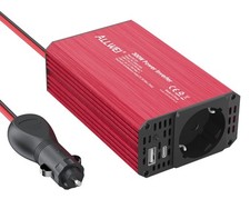 300W Wechselrichter 12V auf 230V Spannungswandler Stromwandler mit Typ-C & US...