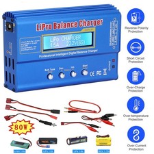 80W Digitales LCD-Ladegerät