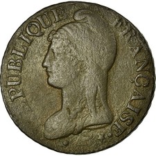 Münze, Frankreich, Dupré, 5