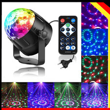LED RGB Bühnenbeleuchtung Discokugel Lichteffekt Light Licht DJ Party-Lampe