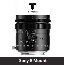 TTArtisan Tilt 50mm F1.4 Objektiv Vollformat Manueller Fokus für Sony E Mount
