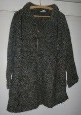 Meico Landhaus Look Damen Fleece Trachten Hoodie, Gr. 46