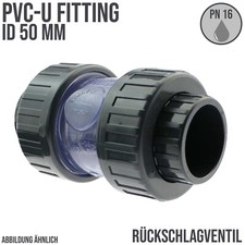 PVC Rückschlagventil Klebe