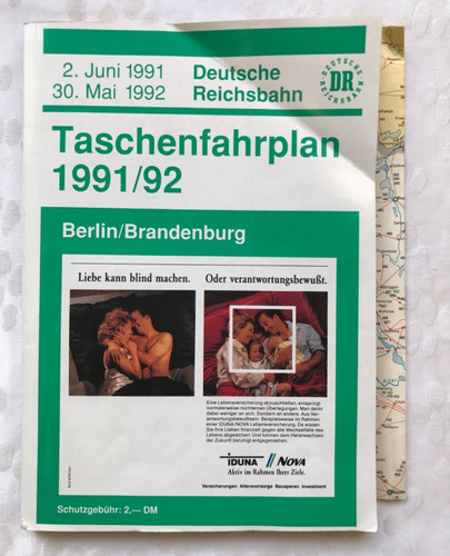 Deutsche reichsbahn fahrplan - deutsche,