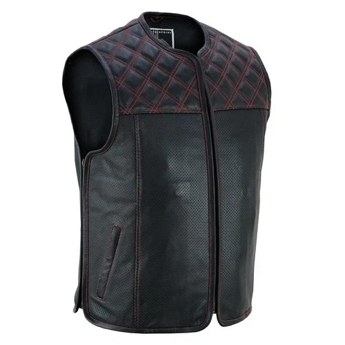 Motorrad weste herren schwarz - motorrad,