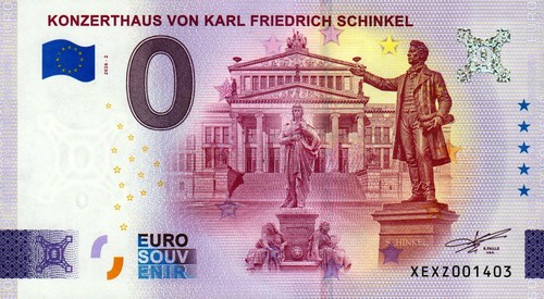 Null euro schein - schein,