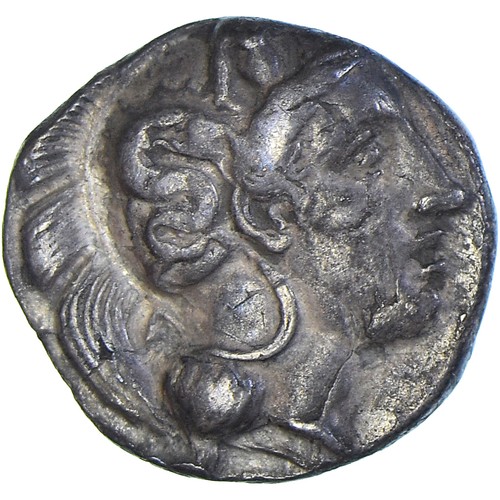 Münze lucania stater ca - münze,, stater,