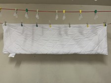 ESTELLA Seitenschläferkissen 40 X 140 cm Weiß, Frotteebezug, Neu