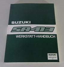 Werkstatthandbuch / Reparaturanleitung Suzuki Swift SA 413 Stand 06/1984 