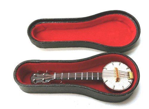 Miniatur banjo mit - miniatur,