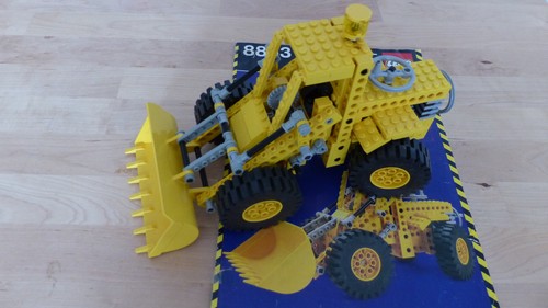 Lego technik 8853 radlader - lego,