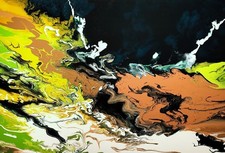 Abstraktes Bild 100x70