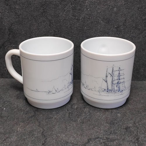 Arcopal tasse schiff - 2x,