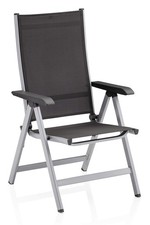 Kettler Basic Plus Klappsessel - silber / anthrazit