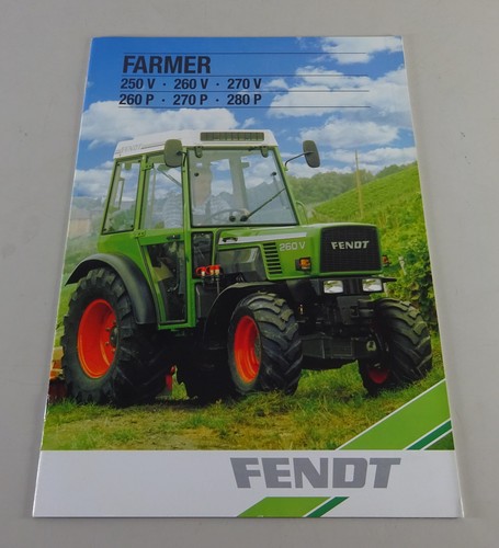 Prospekt fendt farmer 250 - prospekt, v