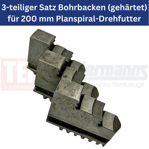 Teiliger satz drehbacken - 3-teiliger,