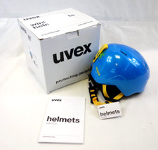 uvex Skihelm Kinder Unisex Blau Splash 51 55 cm Schneehelm Coolness Wie Neu OVP