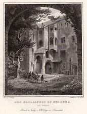 Meran Südtirol Schenna Original Stahlstich Kolb 1842