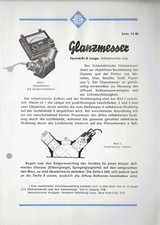 Lange glanzmesser - lange, /