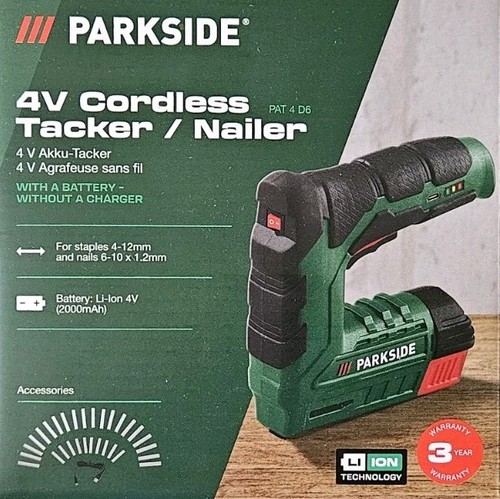 Akku tacker parkside - akku, pat