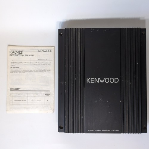 Kenwood kac 921 - kenwood,