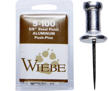 Wiebe Aluminum Push Pins 5/8"
