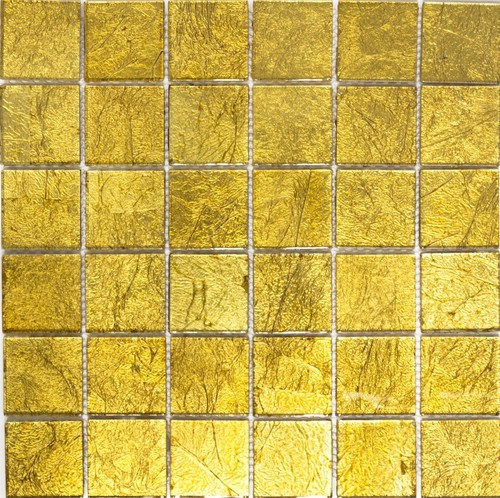 Glasmosaik uni gold - , struktur